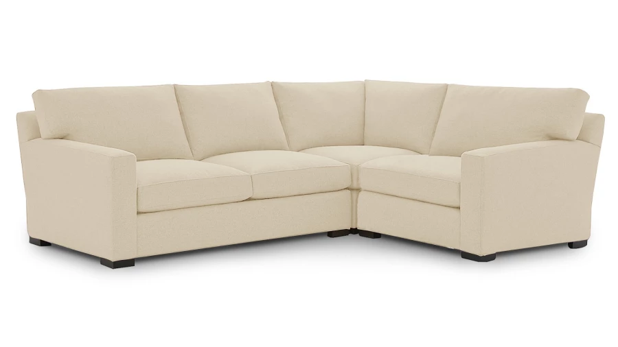 Угловой диван - аналог IKEA KIVIK, 237х191х90 см, бежевый (изображение №1)