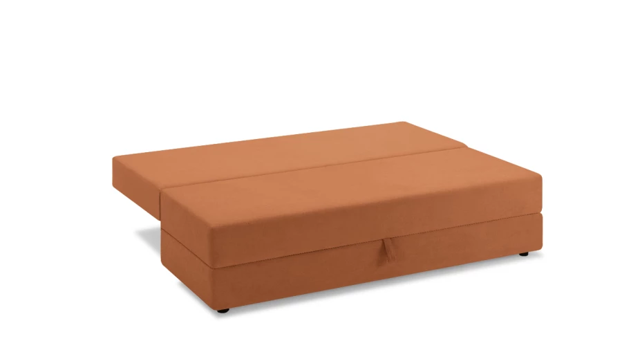 Диван - аналог IKEA VILASUND, 200х93х100 см, оранжевый (изображение №8)