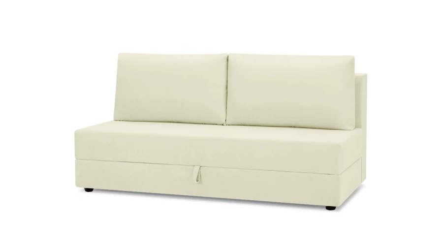 Диван - аналог IKEA VILASUND, 200х93х100 см, белый/молочный (изображение №1)