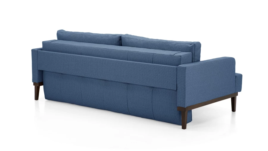 Диван - аналог IKEA LANDSKRONA, 213х111х81 см, синий (изображение №5)