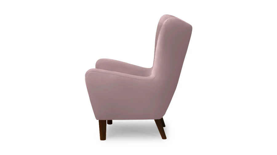 Кресло - аналог IKEA OMTANKSAM, 107х91х77 см, пыльная роза (изображение №3)