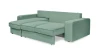 Угловой диван - аналог IKEA HOIMSUND, 247х153х90 см, бирюзовый (изображение №4)