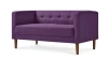 Диван - аналог IKEA ASKESTA, 137х76х67 см, фиолетовый