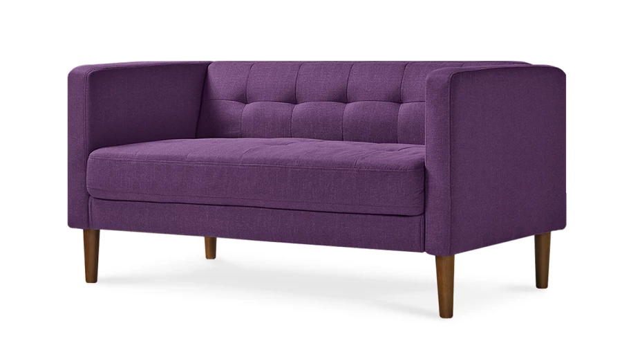 Диван - аналог IKEA ASKESTA, 137х76х67 см, фиолетовый (изображение №1)