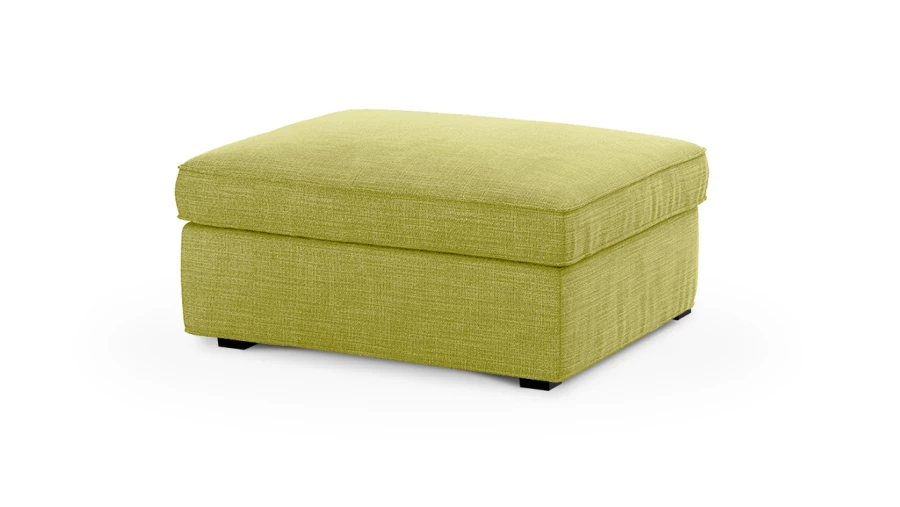 Пуфик - аналог IKEA HOIMSUND, 63х63х42 см, салатовый (изображение №1)