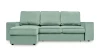 Угловой диван - аналог IKEA HOIMSUND, 247х153х90 см, бирюзовый (изображение №2)