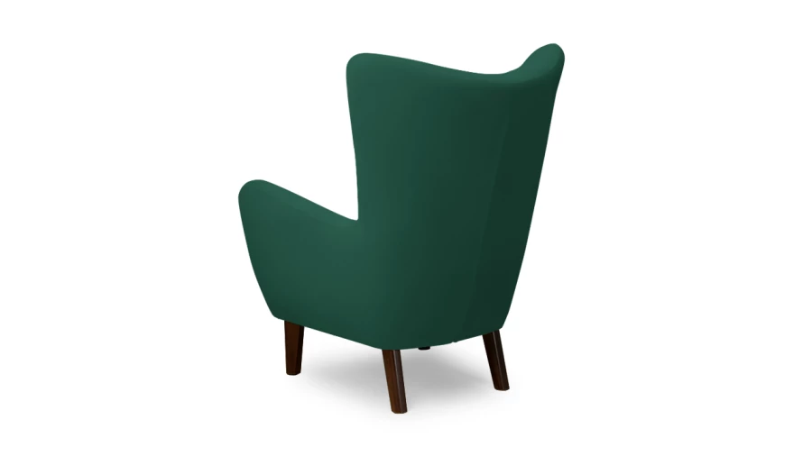 Кресло - аналог IKEA OMTANKSAM, 107х91х77 см, зеленый (изображение №4)