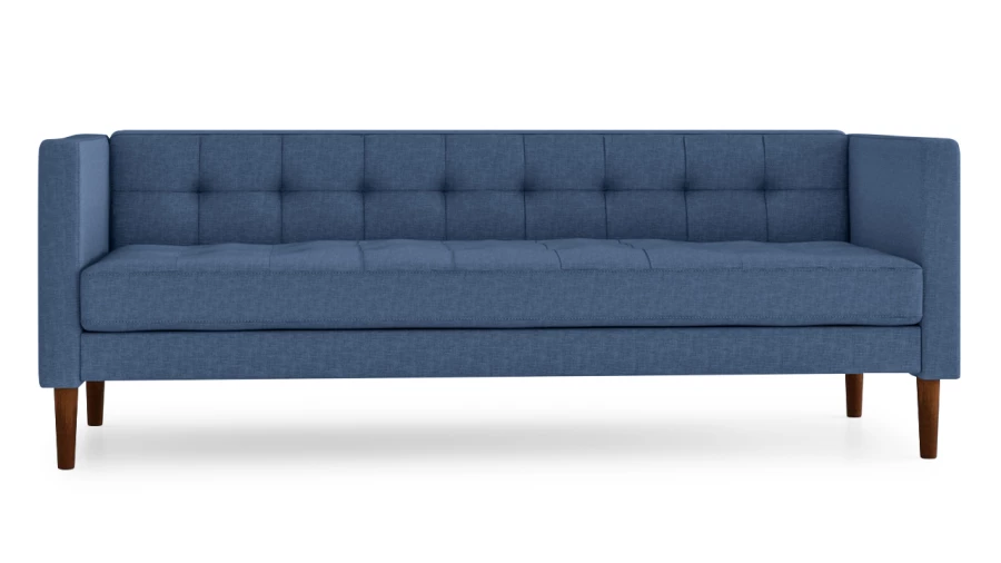 Диван - аналог IKEA ASKESTA, 186х76х67 см, синий (изображение №2)