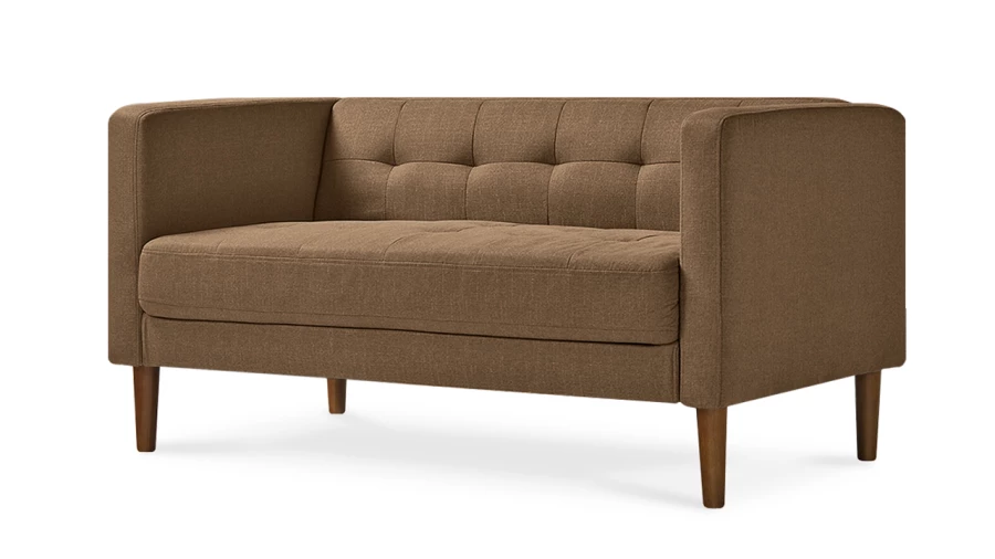 Диван - аналог IKEA ASKESTA, 137х76х67 см, коричневый (изображение №1)