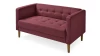 Диван - аналог IKEA ASKESTA, 137х76х67 см, бордовый (изображение №3)