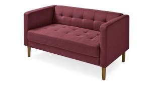 Диван - аналог IKEA ASKESTA, 137х76х67 см, бордовый