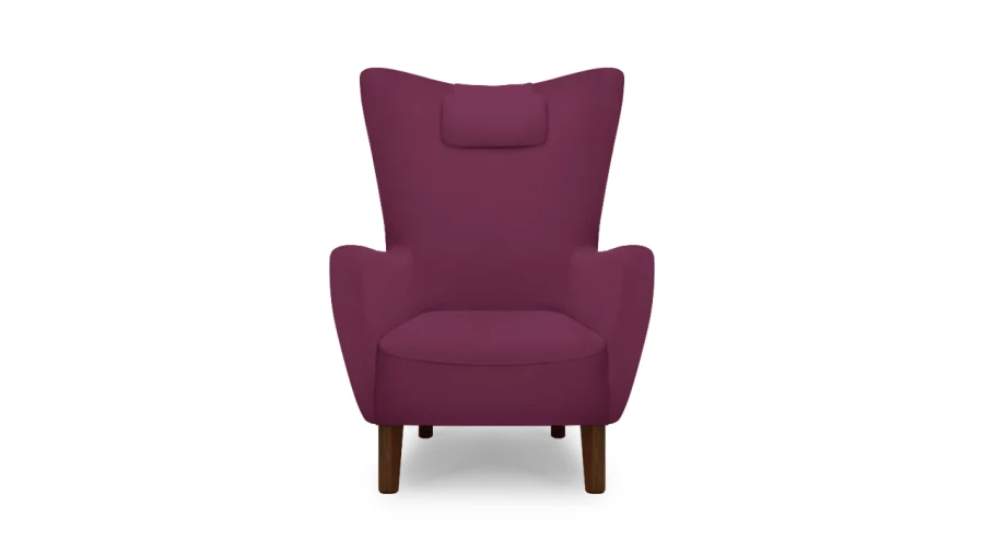 Кресло - аналог IKEA OMTANKSAM, 107х91х77 см, фиолетовый (изображение №2)