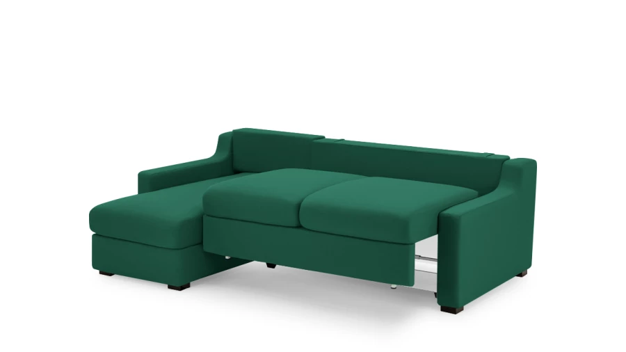 Диван - аналог IKEA KIVIK, 221х153х90 см, зеленый (изображение №6)