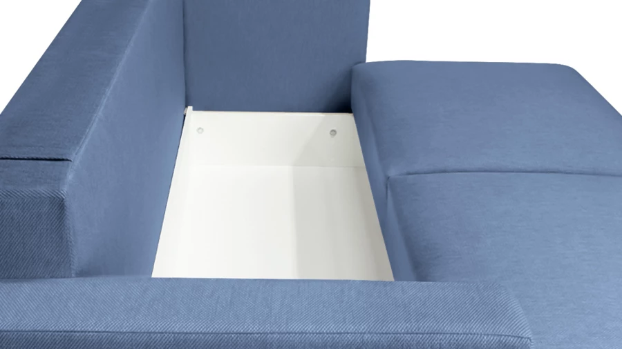 Диван - аналог IKEA VIMLE, 223х103х95 см, синий (изображение №4)