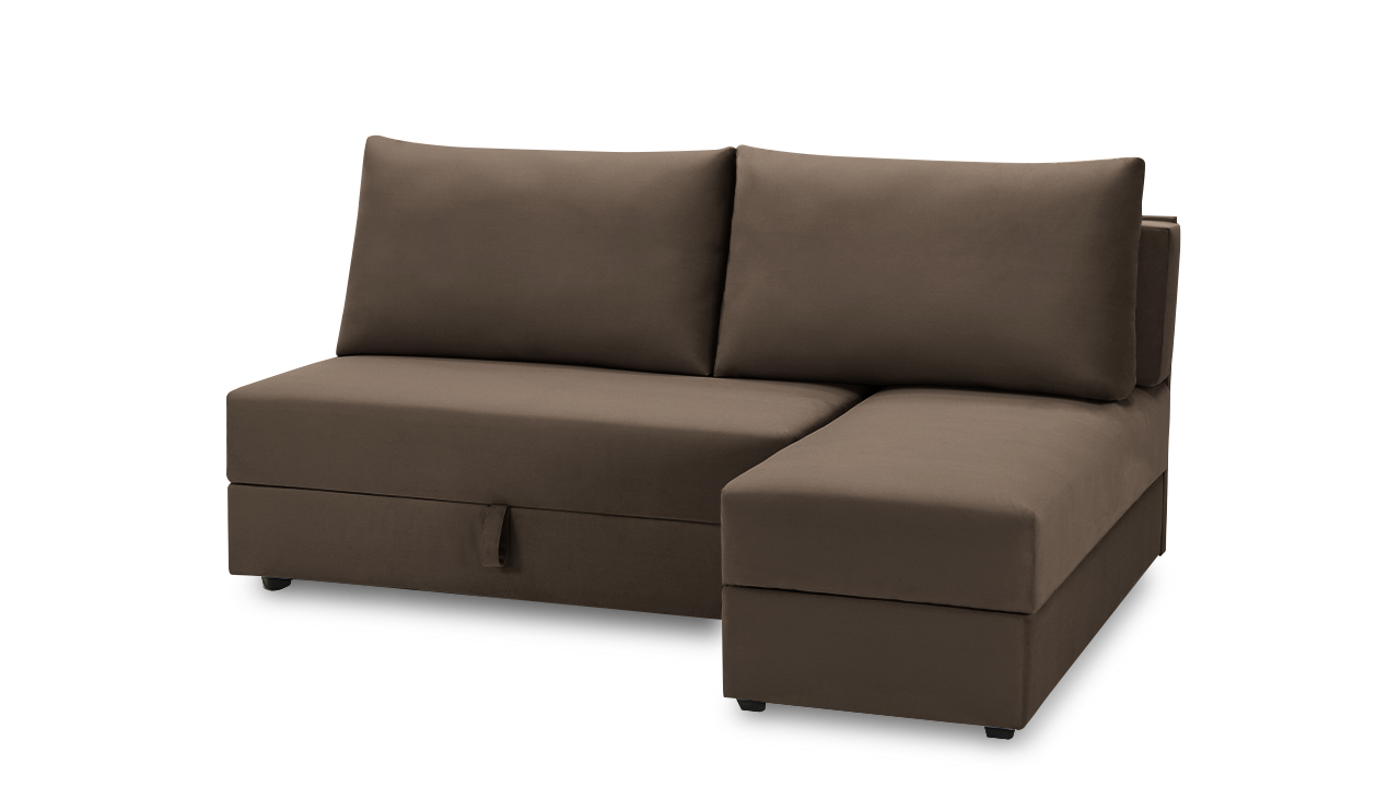 Диван - аналог IKEA VILASUND, 203х155х95 см, коричневый