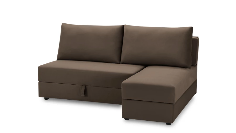 Диван - аналог IKEA VILASUND, 203х155х95 см, коричневый (изображение №1)