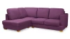 Угловой диван - аналог IKEA VIMLE, 236х190х95 см, фиолетовый
