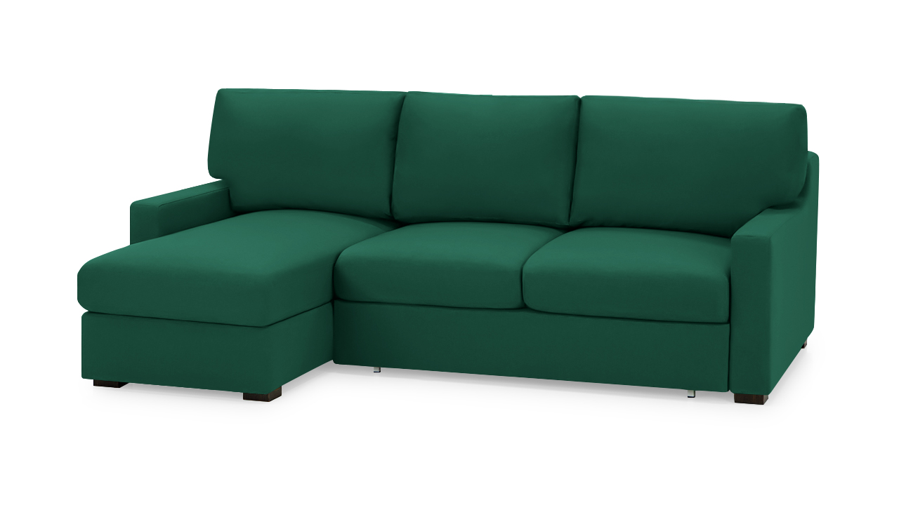 Диван - аналог IKEA KIVIK, 221х153х90 см, зеленый