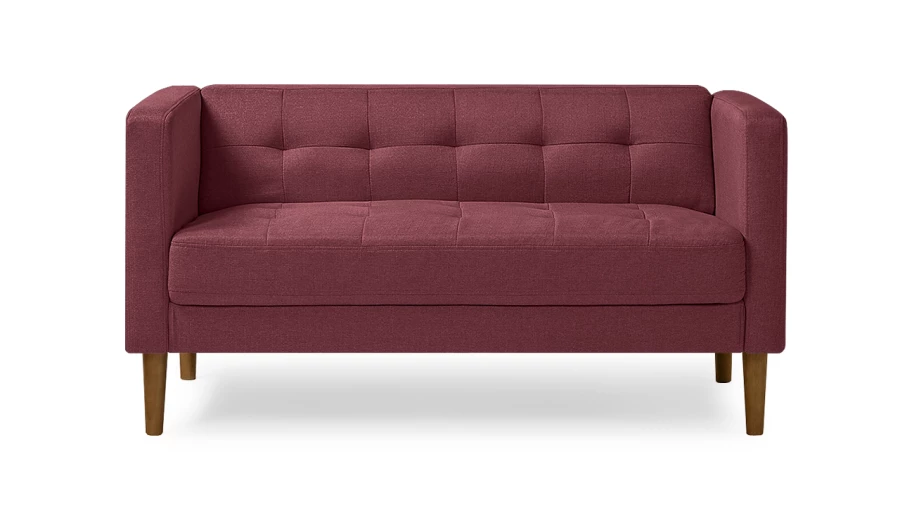 Диван - аналог IKEA ASKESTA, 137х76х67 см, бордовый (изображение №2)