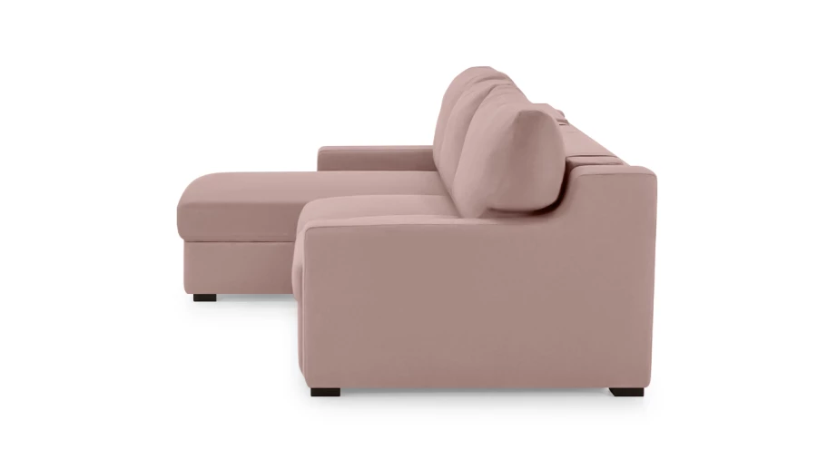Диван - аналог IKEA KIVIK, 221х153х90 см, розовый (изображение №3)