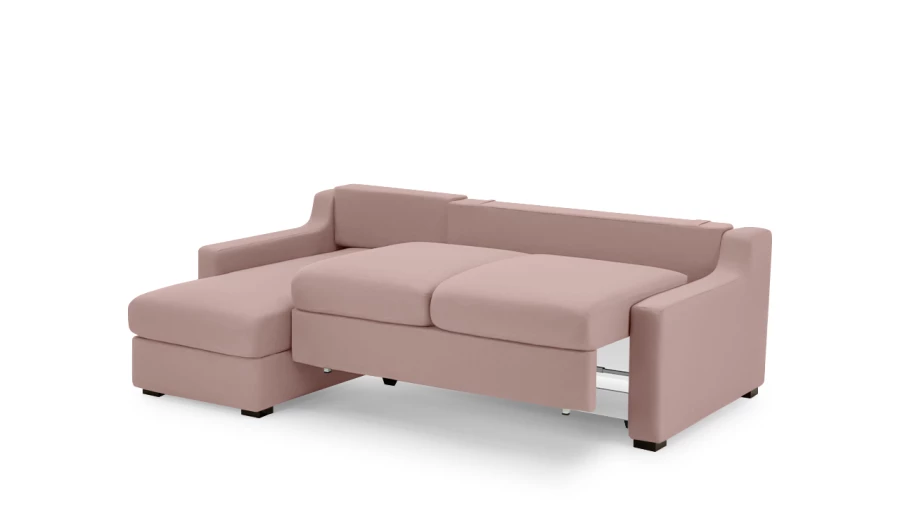 Диван - аналог IKEA KIVIK, 221х153х90 см, розовый (изображение №6)