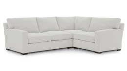 Угловой диван - аналог IKEA KIVIK, 237х191х90 см, светло-серый