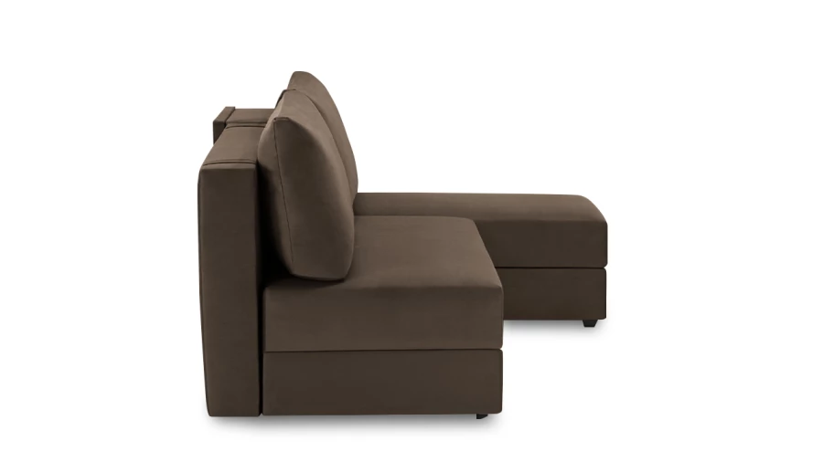 Диван - аналог IKEA VILASUND, 203х155х95 см, коричневый (изображение №5)