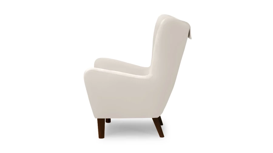 Кресло - аналог IKEA OMTANKSAM, 107х91х77 см, белый (изображение №3)