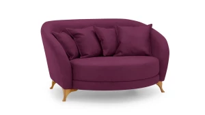 Диван - аналог IKEA ESSEBODA, 146х128х83 см, фиолетовый