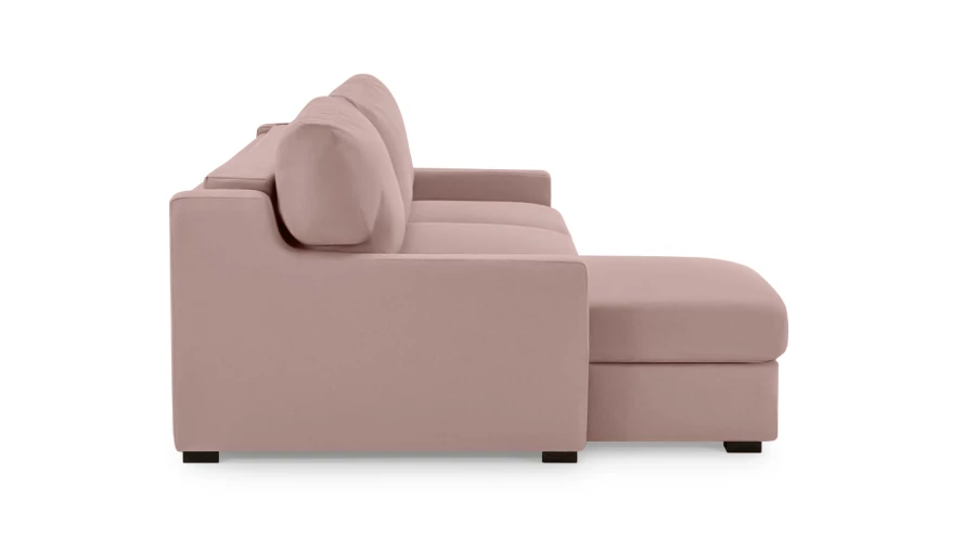 Диван - аналог IKEA KIVIK, 221х153х90 см, розовый (изображение №4)