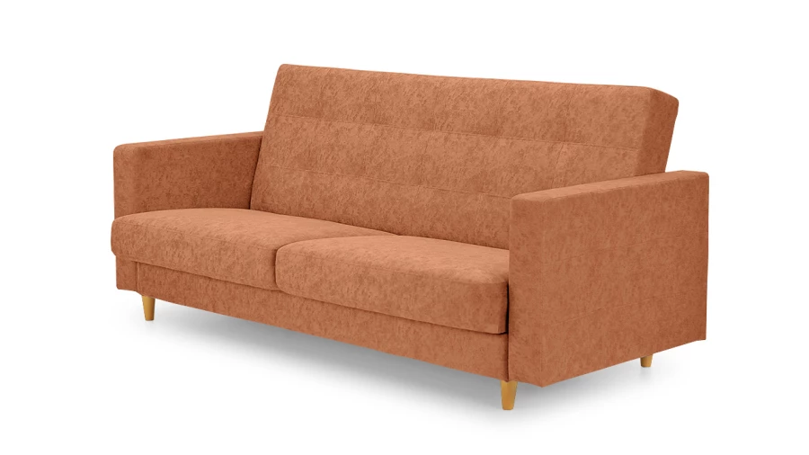 Диван - аналог IKEA LANDSKRONA, 231х107х100 см, оранжевый (изображение №5)