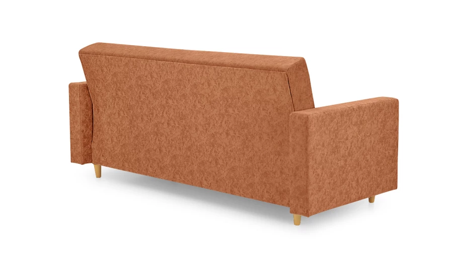 Диван - аналог IKEA LANDSKRONA, 231х107х100 см, оранжевый (изображение №8)