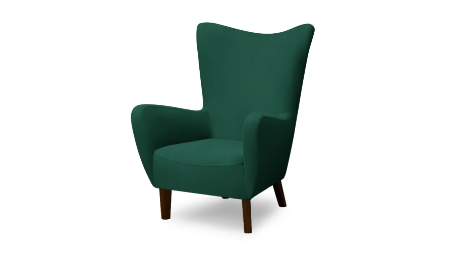 Кресло - аналог IKEA OMTANKSAM, 107х91х77 см, зеленый (изображение №1)