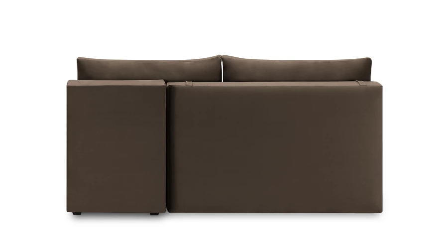 Диван - аналог IKEA VILASUND, 203х155х95 см, коричневый (изображение №4)