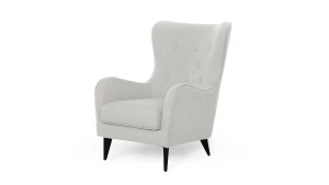 Кресло - аналог IKEA STRANDMON, 76х92х101 см, светло-серый