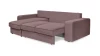 Угловой диван - аналог IKEA HOIMSUND, 247х153х90 см, сиреневый (изображение №4)