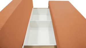 Диван - аналог IKEA VILASUND, 200х93х100 см, оранжевый