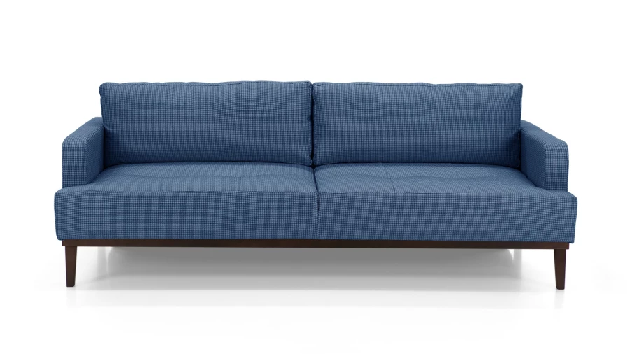 Диван - аналог IKEA LANDSKRONA, 213х111х81 см, синий (изображение №2)