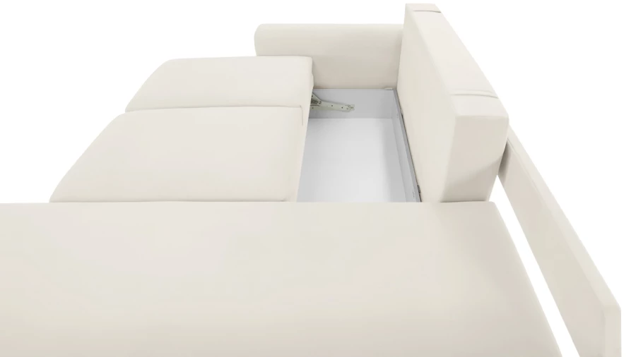 Диван - аналог IKEA FRIHETEN, 230х186х90 см, белый (изображение №10)