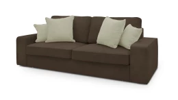 Диван - аналог IKEA HOIMSUND, 241х110х90 см, коричневый