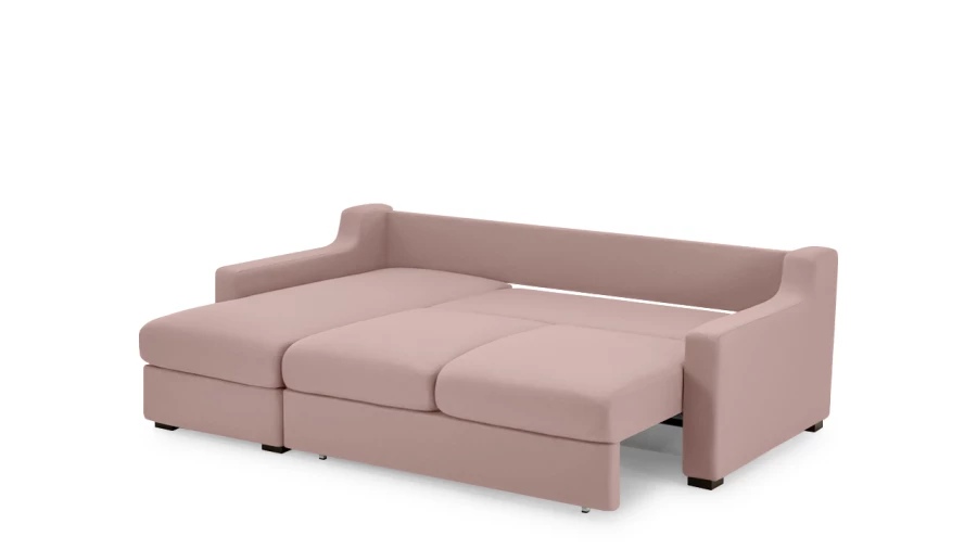 Диван - аналог IKEA KIVIK, 221х153х90 см, розовый (изображение №5)