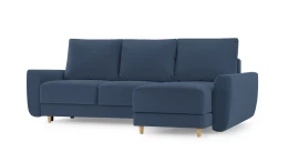 Диван - аналог IKEA FRIHETEN, 230х186х90 см, синий