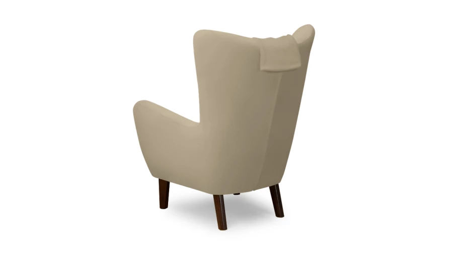 Кресло - аналог IKEA OMTANKSAM, 107х91х77 см, бежевый (изображение №4)