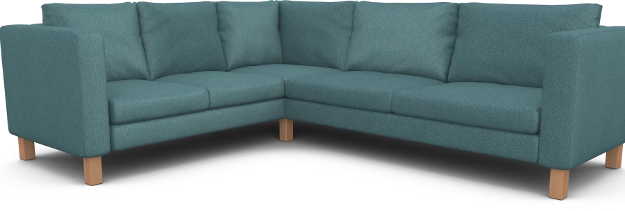 Чехол на угловой диван ИКЕА Карлстад - NEPTUN (изображение №1)