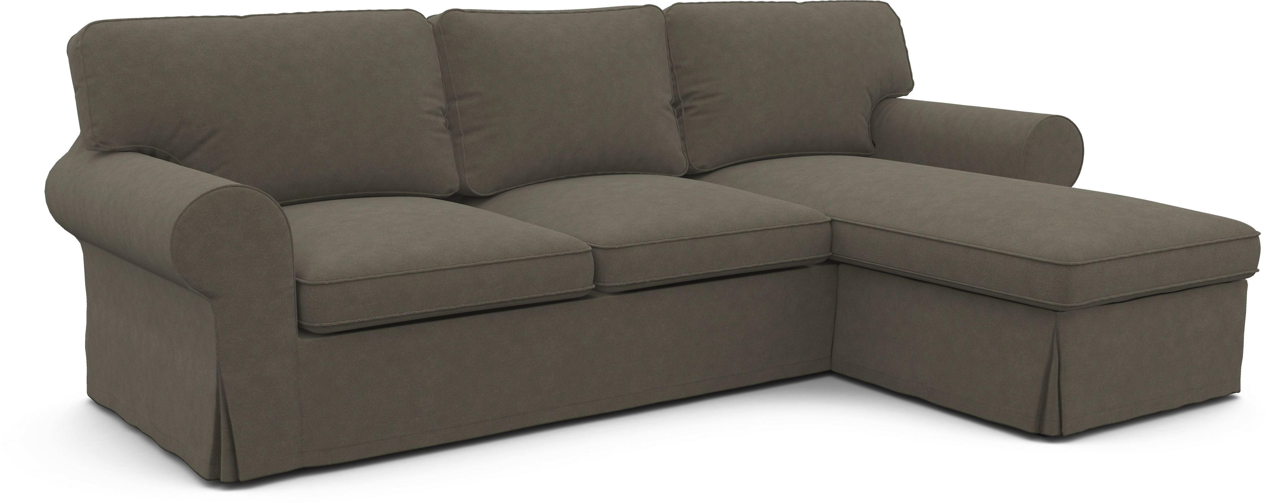 Чехол угловой диван ИКЕА Экторп с козеткой - OPHELIA