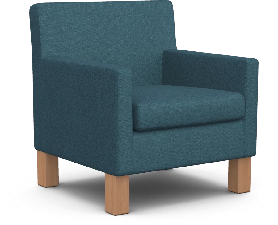 Чехол на кресло ИКЕА КАРЛСТАД малое - NEPTUN (изображение №1)