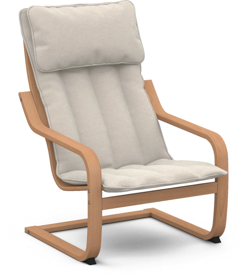 Чехол на кресло ИКЕА ПОЭНГ детское - SCANDI (изображение №1)