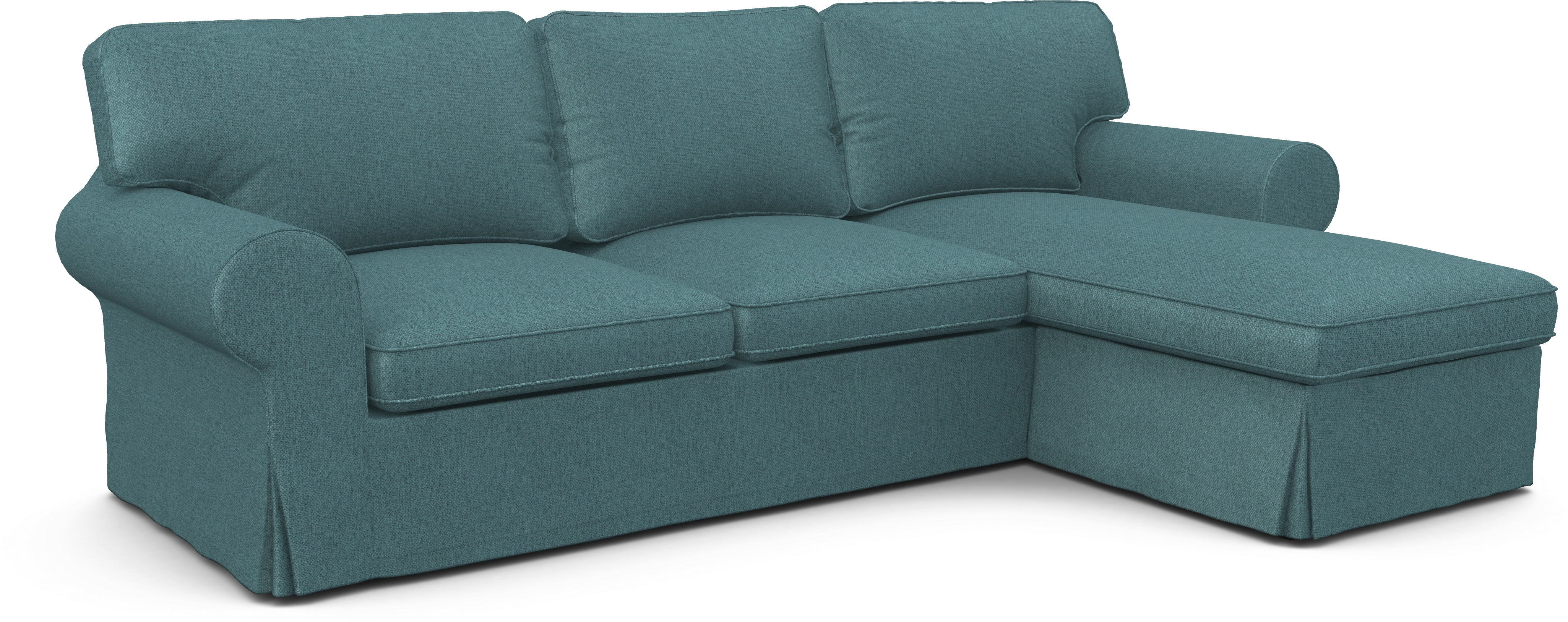 Чехол угловой диван ИКЕА Экторп с козеткой - NEPTUN