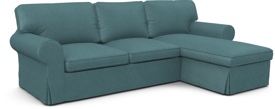 Чехол угловой диван ИКЕА Экторп с козеткой - NEPTUN (изображение №1)