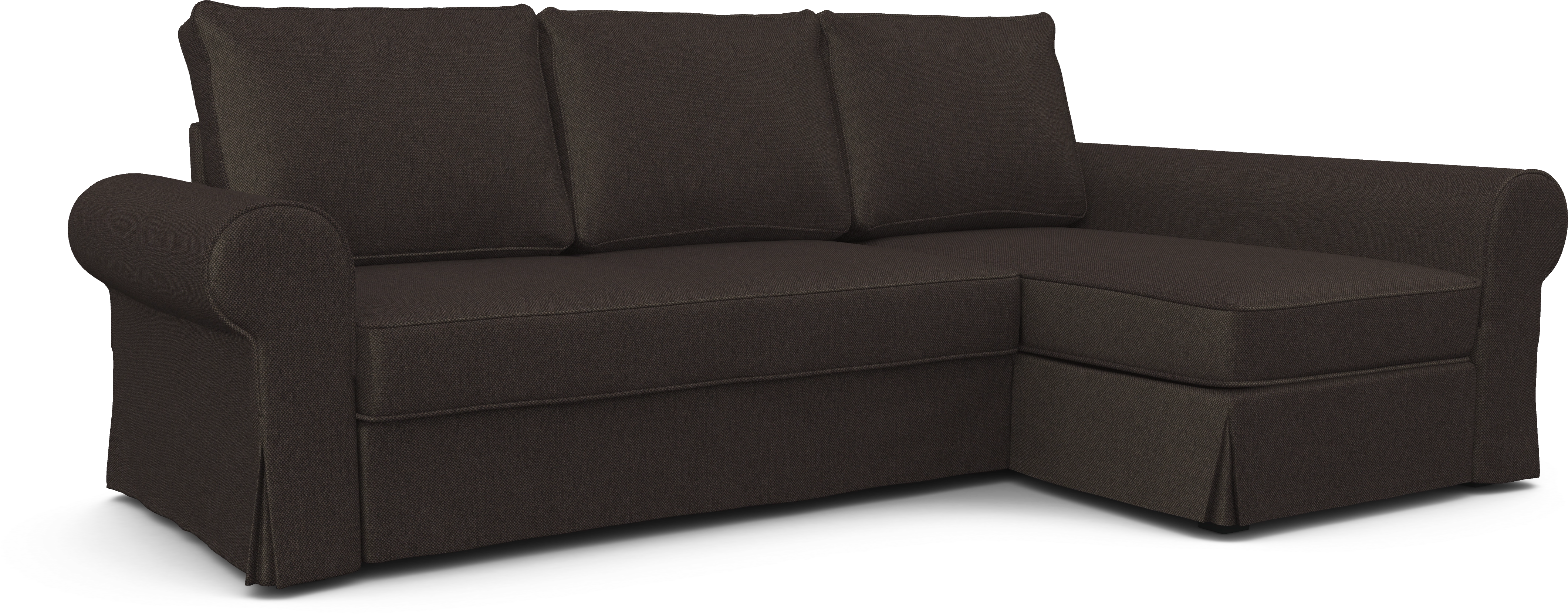 Чехол на диван ИКЕА Баккабру  с козеткой  - NEPTUN